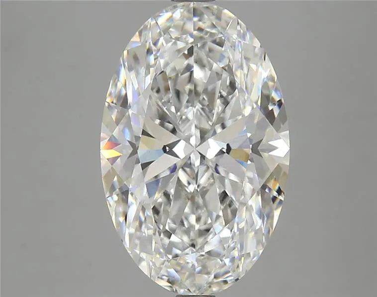 5.36ct Oval Lab Grown Diamond (Colour F, Clarity VVS2, IGI)