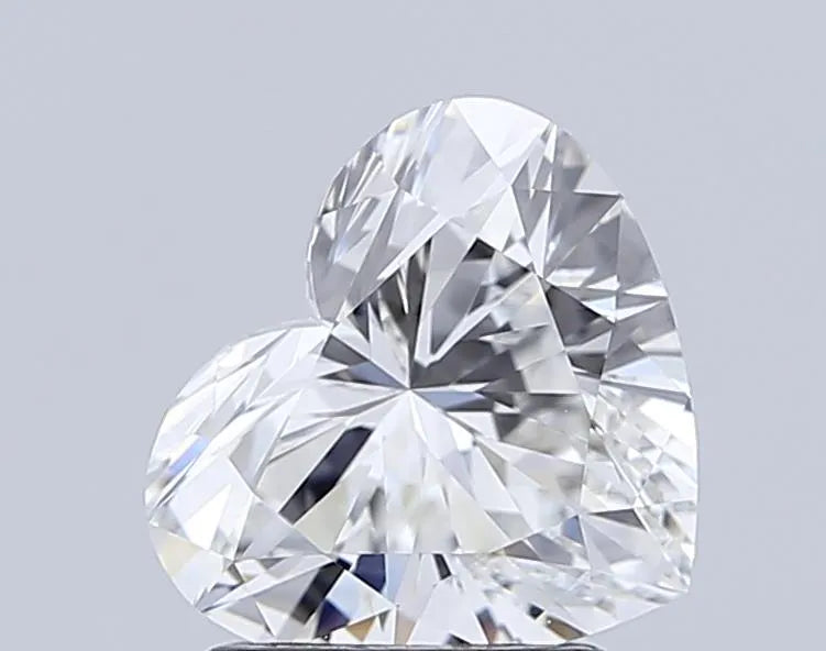 2.53ct Heart Lab Grown Diamond (Colour E, Clarity VVS1, IGI Certified)