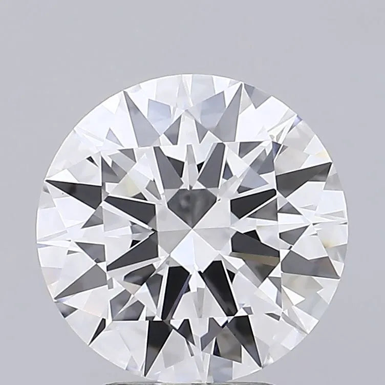 4.01ct Round Lab Grown Diamond (Colour D, Clarity VVS1, Cut EX, IGI Certified)