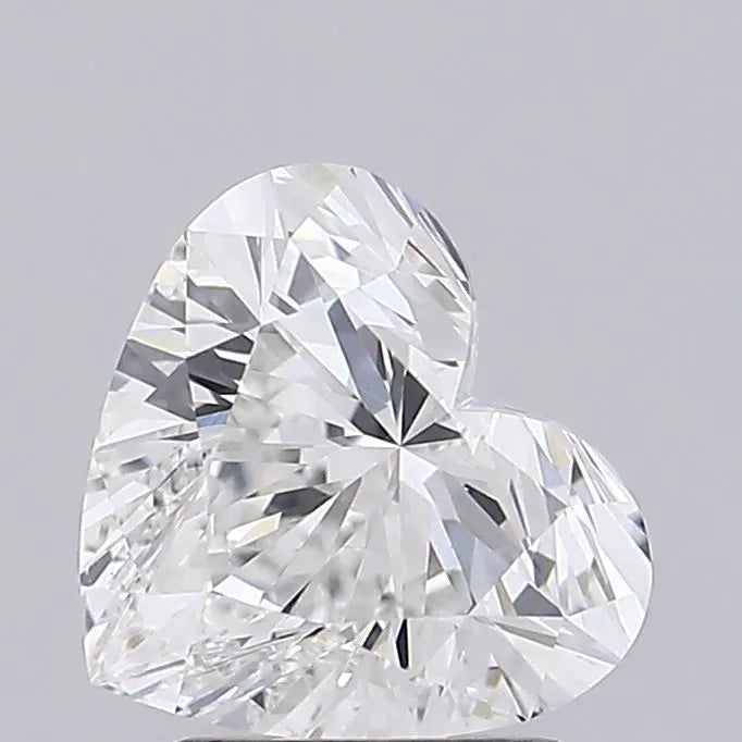 2.01ct Heart Lab Grown Diamond (Colour F, Clarity VVS2, IGI)