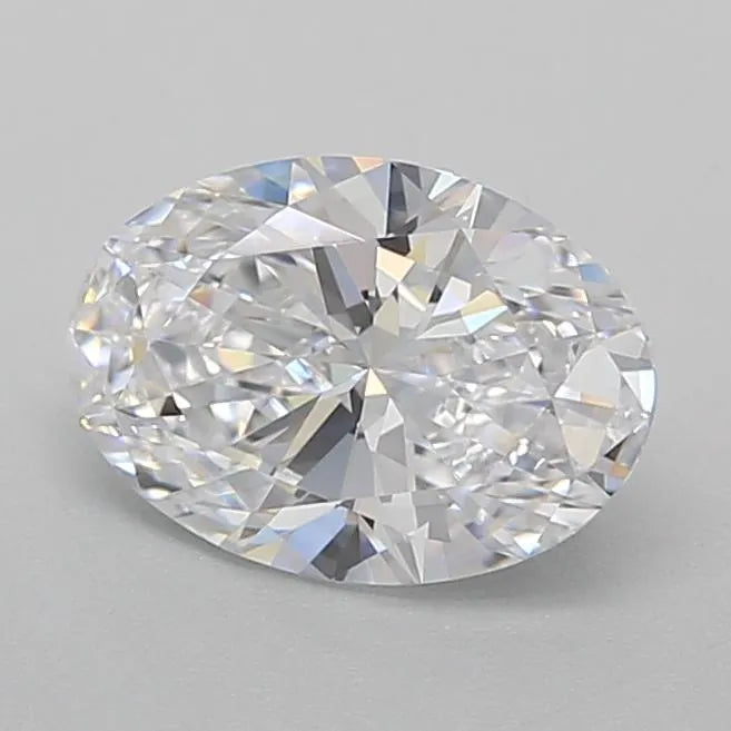 1.00ct Oval Lab Grown Diamond (Colour D, Clarity IF, IGI)