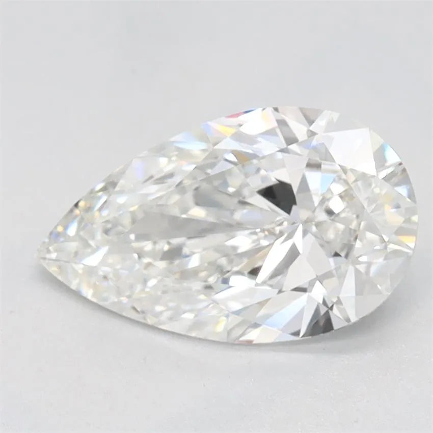 1.02ct Pear Lab Grown Diamond (Colour F, Clarity VVS1, IGI Certified)