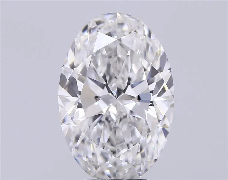 4.71ct Oval Lab Grown Diamond (Colour E, Clarity VVS2, IGI)