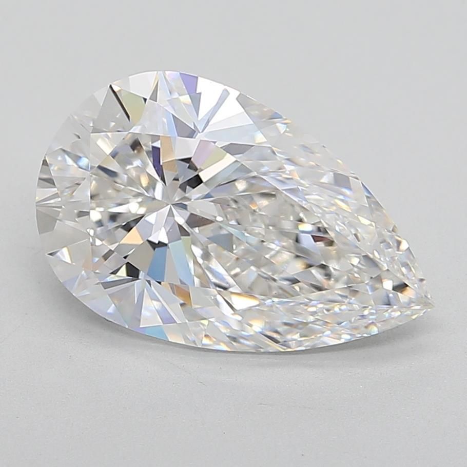 5.02ct Pear Lab Grown Diamond (Colour F, Clarity VVS2, IGI)