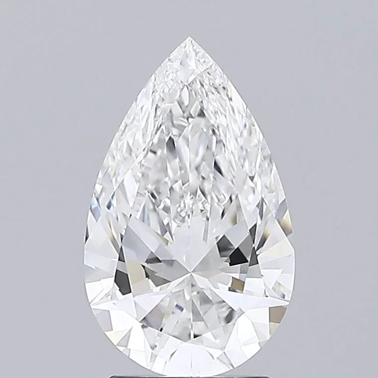 2.00ct Pear Lab Grown Diamond (Colour E, Clarity VVS2, IGI)