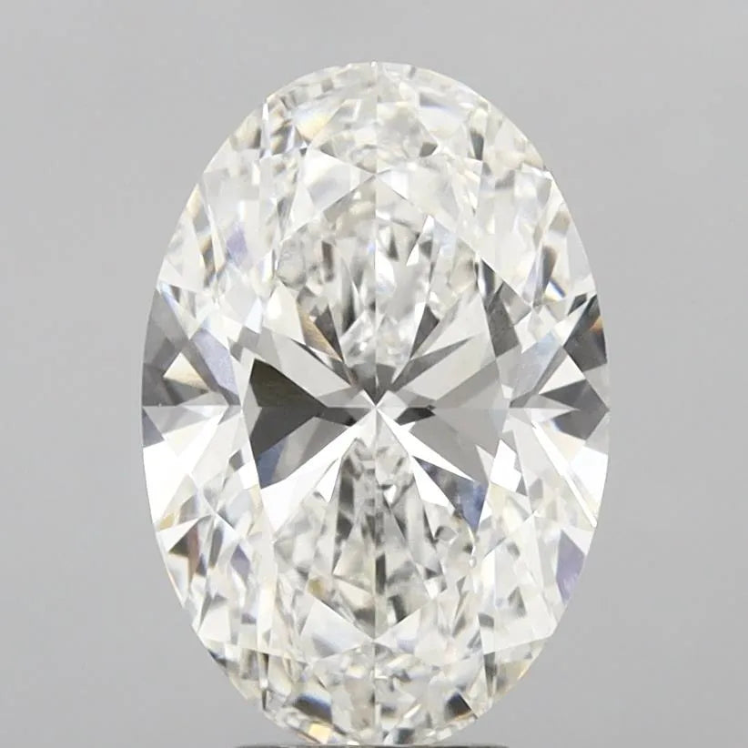 5.01ct Oval Lab Grown Diamond (Colour F, Clarity VVS2, IGI)