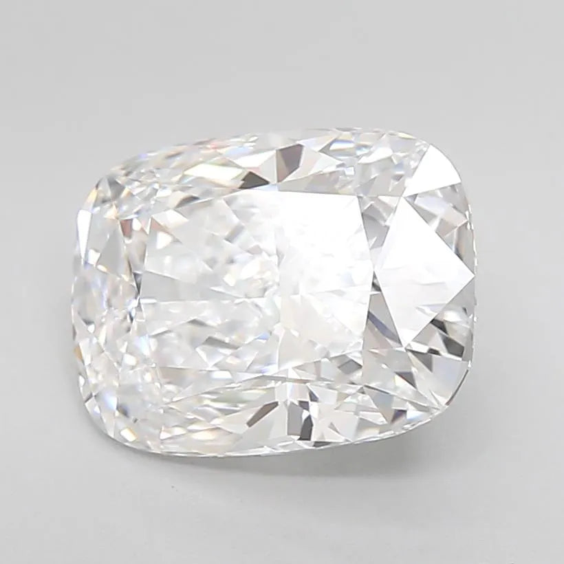 3.28ct Cushion brilliant Lab Grown Diamond (Colour D, Clarity IF, Cut EX, IGI)