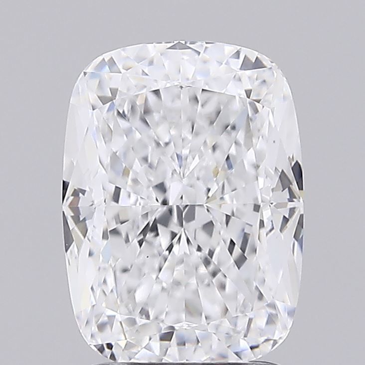 2.50ct Cushion brilliant Lab Grown Diamond (Colour D, Clarity VVS2, IGI)